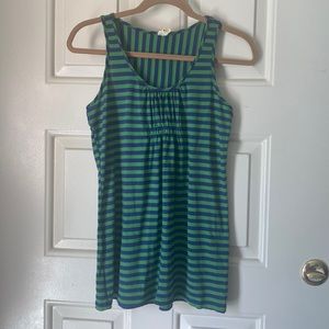 Anthropologie’s Little Yellow Button Striped Tank
